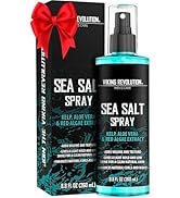 Viking Revolution Sea Salt Spray for Hair Men - Hair Texturizing Spray with Kelp, Aloe Vera and R...