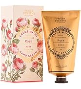 Panier des Sens - Hand Cream for Dry Cracked Hands and Skin – Rose Hand Lotion, Moisturizer, Mask...