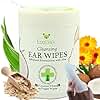 EcoBark Premium Dog Ear Cleaner Finger Wipes- Advanced Ear Finger Wipes for Dogs with Aloe Vera & Chamomile - Gentle Otic -Coconut Scent - Soothe Dog Ear Itching - Cleanse Away Dirt and Debris