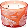 Pineapple Tropical Breeze Scented Candle 3 Wick – Large Soy Candles for Home 14.5 oz – Highly Scented Pineapple Paradise Candle for Women & Men – Aromatherapy Candles for Relaxation Gift