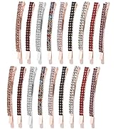 18 Pieces Rhinestone Bobby Pins Crystal Hair Clips Hair Pin Sparkling Hair Barettes Sytling Decor...