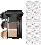 ZHISHUDL Eyebrow Stamp Stencil Kit Eye Brow Stencil Kit Brow Stamp Kit Long Lasting Waterproof Ey...