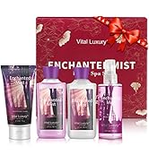 Vital Luxury Bath & Body Kit, 3 Fl Oz, Ideal Skincare Gift Home Spa Set, Includes Body Lotion, Sh...