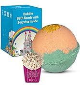 1 Bubble Bath Bomb for Kids with Surprise Fast Food Toy Inside - Natural Natural Ingredients Safe...