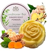 Relaxcation Ginger Root and Camelina Oil Conditioner Bar for Hydrating & Hair Growth | GINGER ROO...