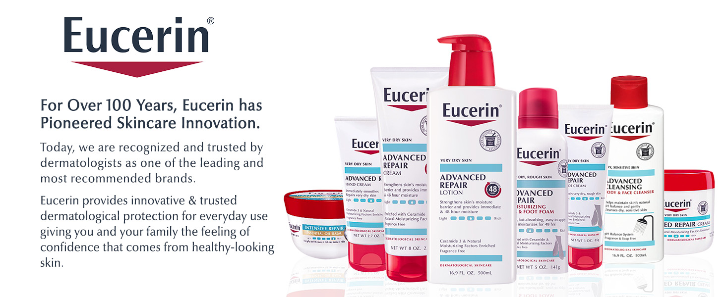 For over 100 years, Eucerin has pioneered skincare innovation