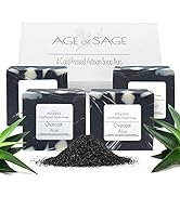 Age of Sage Handmade Natural Bar Soap Gift Set - 100% All Organic Vegan Bath Moisturizing Handmad...