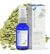 Blue Beautifly Green Coffee Under Eye Cream - Go-To Instant Eye Bag Remover - Reduces Puffiness/D...