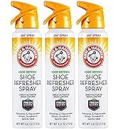 Arm and Hammer Shoe Refresher Spray, Multi-Purpose Odor Remover for All Types of Footwear, Shoe D...