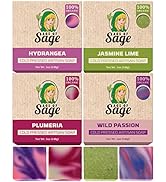 Age of Sage Moisturizing Cold Process Artisan Natural Bar Soap Gift Set w/Essential Oil for Women...
