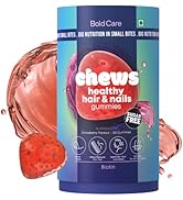 Chews by Bold Care Biotin Hair Gummies - High Potency Biotin for Stronger Hair - Helps Reduce Hai...