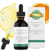 Vitamin C Face Serum with Vitamin E and Ferulic Acid | CE Ferulic 15% with Hyaluronic Acid (Compa...
