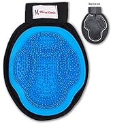 Warren London 2in1 Grooming Glove for Dogs & Cats | Reversible Design Pet Brush with Smooth Side ...