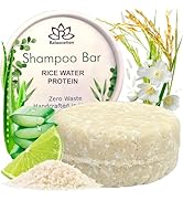 Shampoo Bar RICE WATER PROTEIN For Hair Growth | Rice Solid Shampoo Bar for Weak or Damaged Hair ...