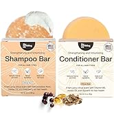 The Earthling Co. Shampoo & Conditioner Bar Set - Promote Hair Growth, Strengthen & Volumize All ...