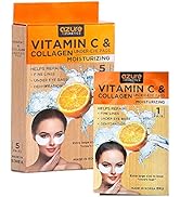 AZURE Collagen & Vitamin C Hydrating Under Eye Pads - Toning, Moisturizing & Rejuvenating Eye Mas...