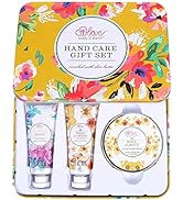 Hand Cream Gift Set - Lotion Sets for Women Gift, Hand Care Set with Shea Butter, Travel Size Han...