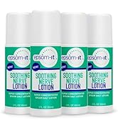 EPSOM-IT Soothing Nerve Lotion - Roll On Epsom Salt Magnesium Lotion, Topical Magnesium Cream wit...