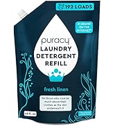 Puracy Liquid Laundry Detergent Refill-1,4 Dioxane Free, Natural, Gentle Laundry Detergent Liquid...