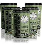 5 Pack Bundle: Coach Soak Recovery Bath Soak - Epsom Salt Bulk - Bath Salts Bulk - 5 Pack Bundle ...