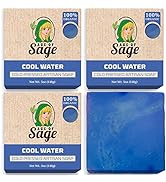Age of Sage Natural Bar Soap Gift Set for Men - Vegan Bath Handmade Cold Process Artisan Soap wit...