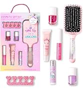 So Magical Unicorn Beauty Gift Set for Teens and Girls - 2 Vanilla Lip Glosses, 1 Lip Balm, Pink ...