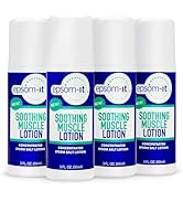 EPSOM-IT Soothing Muscle Lotion - Roll On Epsom Salt Lotion with Arnica for Muscle Stiffness, Leg...