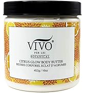 Vivo Per Lei Vitamin C Body Butter - Hydrating Body Cream with Shea Butter - Anti-Aging Body Butt...