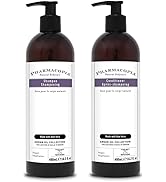 Pharmacopia Hotel Argan Oil Shampoo & Conditioner Bundle – Hydrating Aromatherapy Hair Care - Pla...