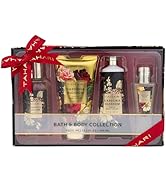 Tahari Vanilla Jasmine Spa Gift Set for Women – Luxurious Bath Kit with Body Lotion, Body Wash, H...