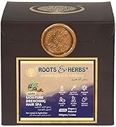 ROOTS AND HERBS Organic Hair Spa Pomade - Jojoba Hair Moisturizer for Men & Women - Vegan Hair Co...