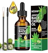 Hair Growth Oil with 100% Natural Organic Pure Jamaican Black Castor Oil Cold Pressed Unrefined G...