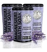 3 Pack Bundle: Coach Soak Recovery Bath Soak - Epsom Salt Bulk - Bath Salts Bulk - 3 Pack Bundle ...
