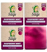 Age of Sage Natural Bar Soap for Men - Vegan Bath Soap Bars Gift Set - Handmade Cold Process Arti...