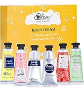 BODY & EARTH # LOVE Hand Lotion Set, Hand Cream for Women, Lotion Gift Set, Pack of 6 Hand Cream ...