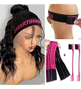 Smartinnov Lace Melting Band for Wig,Elastic Band for Wig Edges,Adjustable Wig Band for Melting L...