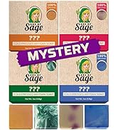 Age of Sage Moisturizing Cold Process Artisan Natural Bar Soap Gift Set w/Essential Oil for Women...
