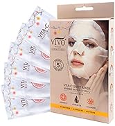 Vitamin C Sheet Mask - Moisturizing Face Mask for Anti Aging - Hydrating Face Mask with Collagen ...