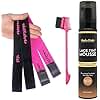Dolahair Medium Brown Wig Tint Lace Spray and Mousse for Melting Lace Wigs, with 2 Elastic Bands