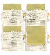 Age of Sage Natural Soap Bar w/Sisal Bag, Vegan Artisan Soap Bar Set for Women, Body Soap in Bar ...