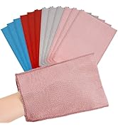 Tatuo 12 Pieces Korean Exfoliating Mitt Glove Italy Towel Body Skin Scrubber Exfoliating Scrubber...