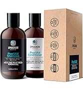 Psoriasis Shampoo and Conditioner Set - Peat Mud Therapy for Itchy Scalp with Argan and Olive Oil...