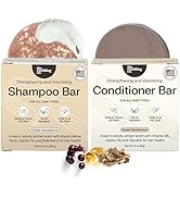 The Earthling Co. Shampoo & Conditioner Bar Set - Promote Hair Growth, Strengthen & Volumize All ...