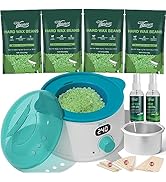 Vennco Digital Wax Warmer Kit - Waxing Kit For Sensitive Skin Hair Removal with 4 Pack Aloe Hard ...