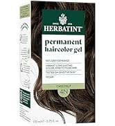 Herbatint Permanent Hair Dye For Women - 4N Chestnut - For Up To 100% Gray Coverage of Resistant ...