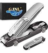 Nail Clippers with Catcher - Father's Day Gifts for Men Dad, Cool Car Model No Splash Toenail Cli...