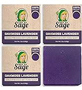 Age of Sage Natural Bar Soap for Men - Vegan Bath Soap Bars Gift Set - Handmade Cold Process Arti...
