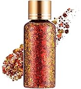 Holographic Body Glitter Gel for Face, Body, Nail, Super Long Lasting Waterproof Quick Dry Liquid...