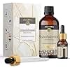 Avatra Sandalwood Essential Oil 100ML (3.38 OZ) with Glass Dropper and Travel Bottle, Pure and Natural Therapeutic Grade Sandalwood Oil for Diffuser, Aromatherapy, Massage, and DIY Candle Products
