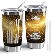 CWEGSJ Dispatcher Gift 911 Dispatcher 20oz Tumbler with Lid and Straw Emergency Dispatcher Insula...
